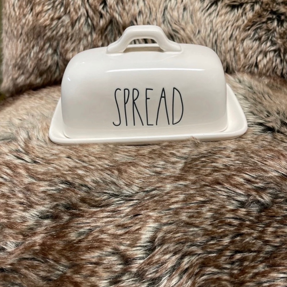 Brand new Rae Dunn spread butter dish